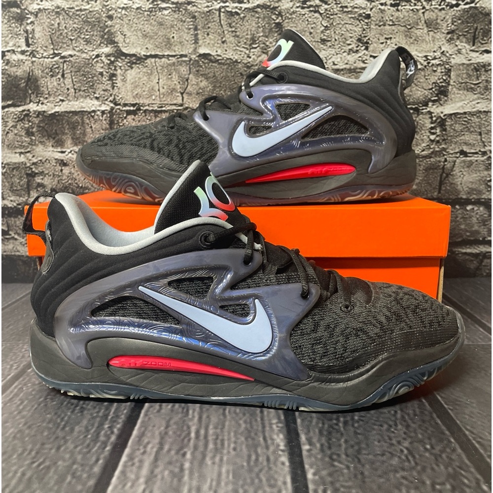 Nike KD 15 Maryland Roots Black Royal Tint Blue Crimson Red DC1975-004 USMens 14